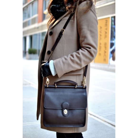 Coach Handbags - Coach• vintage Willis satchel bag black